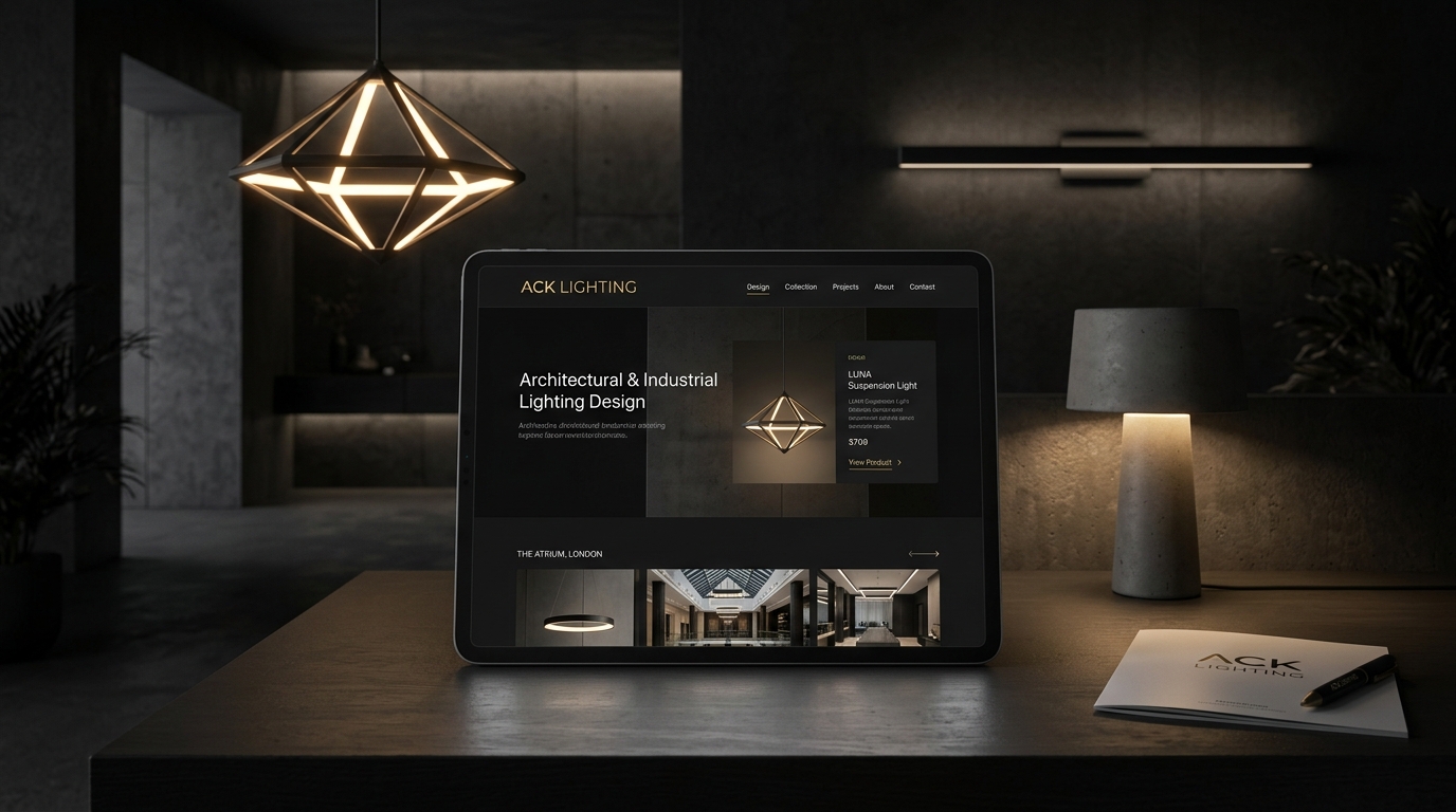 ACK Lighting proje görseli